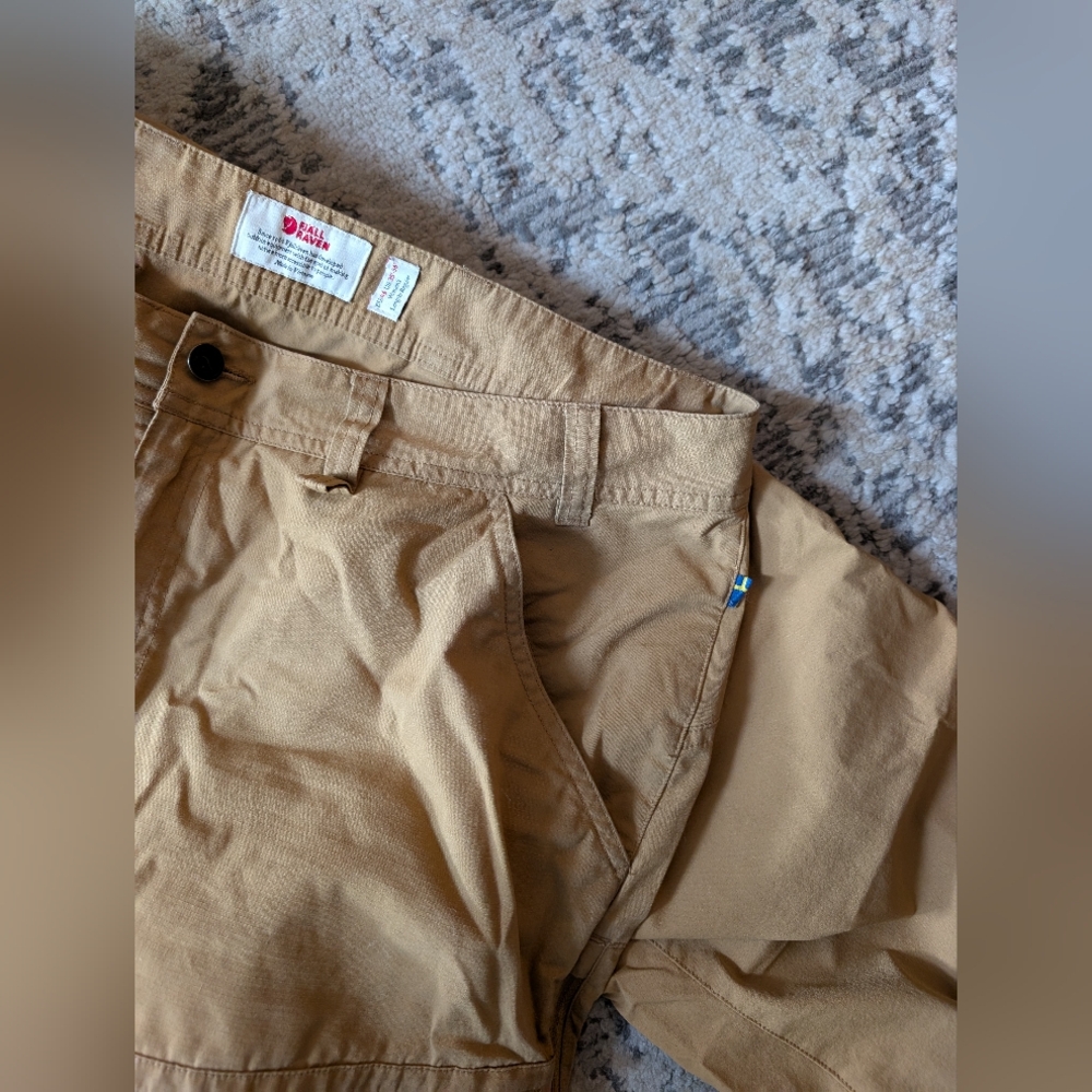 Fjallraven Women's Tan Chinos